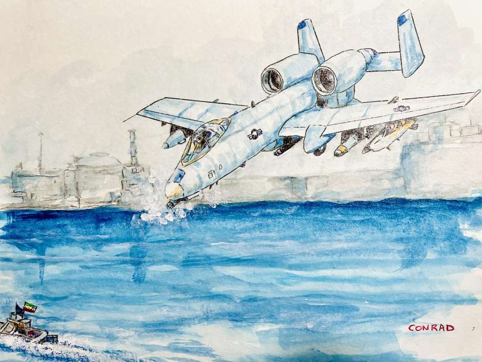 A-10 Warthog in Action